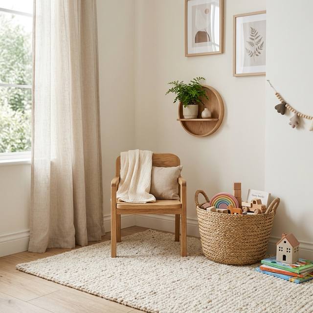 japandi Kids Room 3