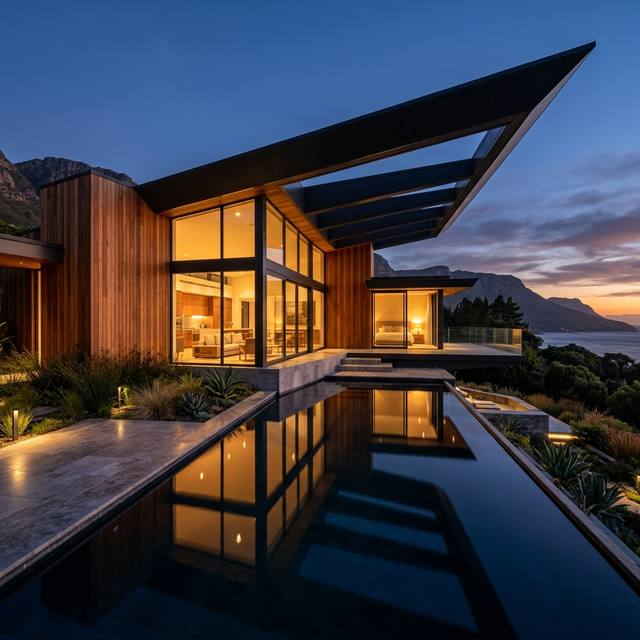 modern Villa Facade 2
