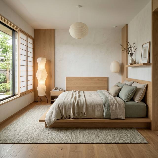 japandi Bedroom 1