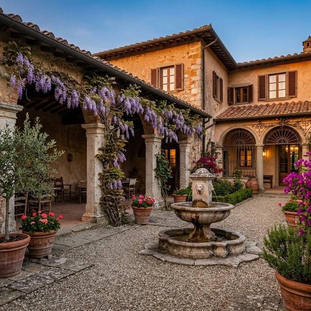 italyan Villa Facade 2