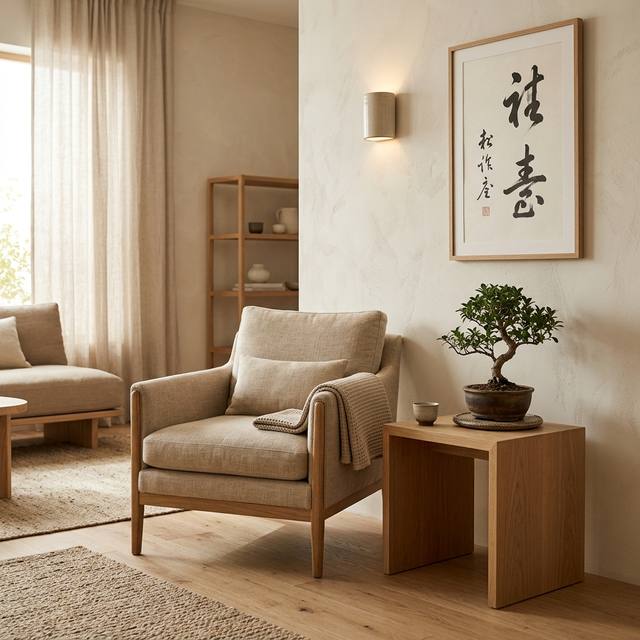 japandi Living Room 2