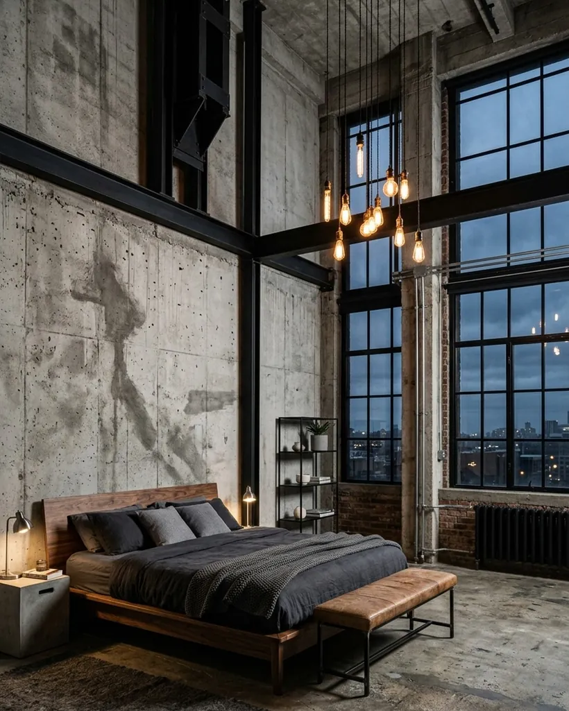 BRÜT LOFT · Bedroom