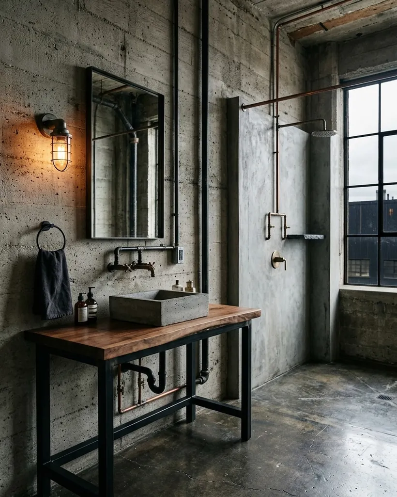 BRÜT LOFT · Bathroom